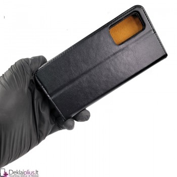 Telone grynos odos dėklas - juodas (Xiaomi Redmi Note 11 Pro 5G/Note 12 Pro 4G)